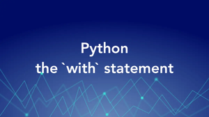 Making use of the “with” statement in Python (4 examples)