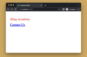 How to style Link component in Next.js
