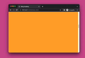 Javascript: Change Background Color on Scroll