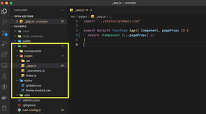 Next.js: How to organize code in an “src” folder