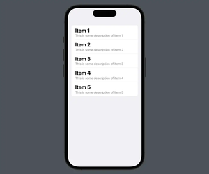 SwiftUI: Rendering an Array of Dictionaries in a List