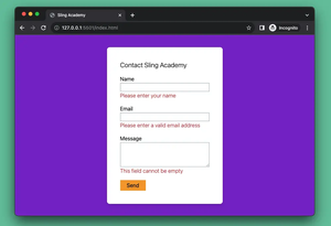 Form Validation with Tailwind CSS (without Javascript)
