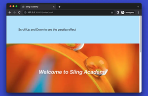 Tailwind CSS: How to Create Parallax Scrolling Effect