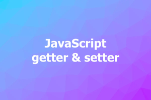 Using getters and setters in JavaScript classes